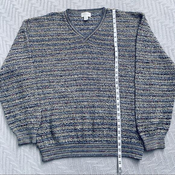 Vintage Wills & Co. v neck sweater - Picture 7 of 7
